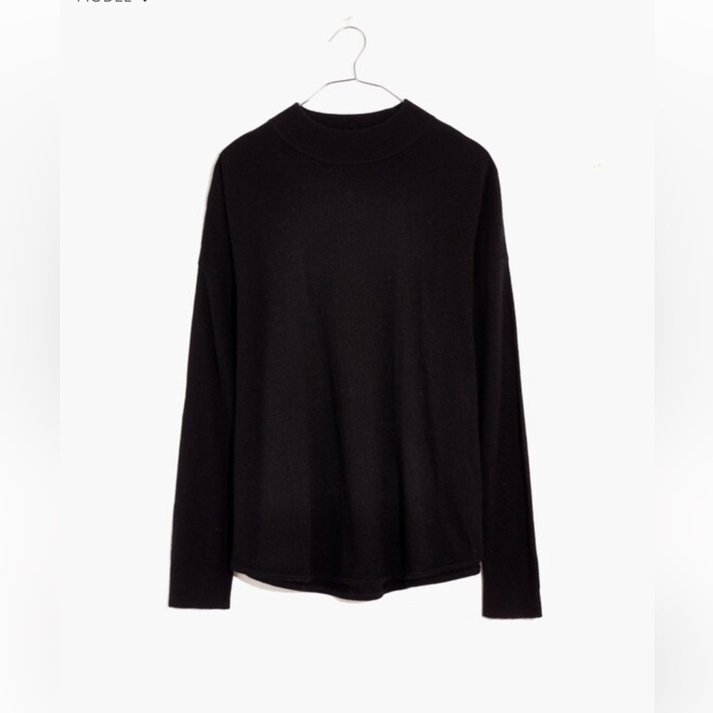 Madewell Wool Alpaca Blend Womens Knit Sweater XL Preppy Warm Boxy Oversized
